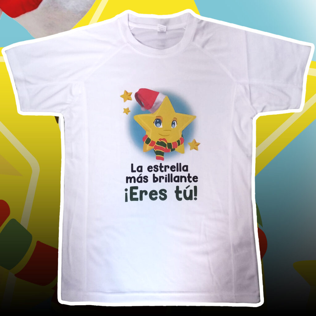 Polera Estrella Navidad