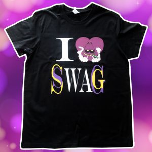 Polera I Love Swag Negra