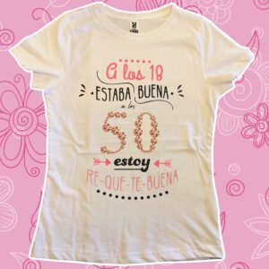 Polera + jockey 50 años