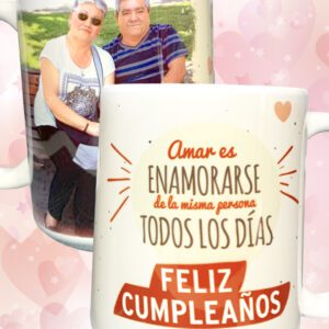 Tazon XL saludo cumpleaños