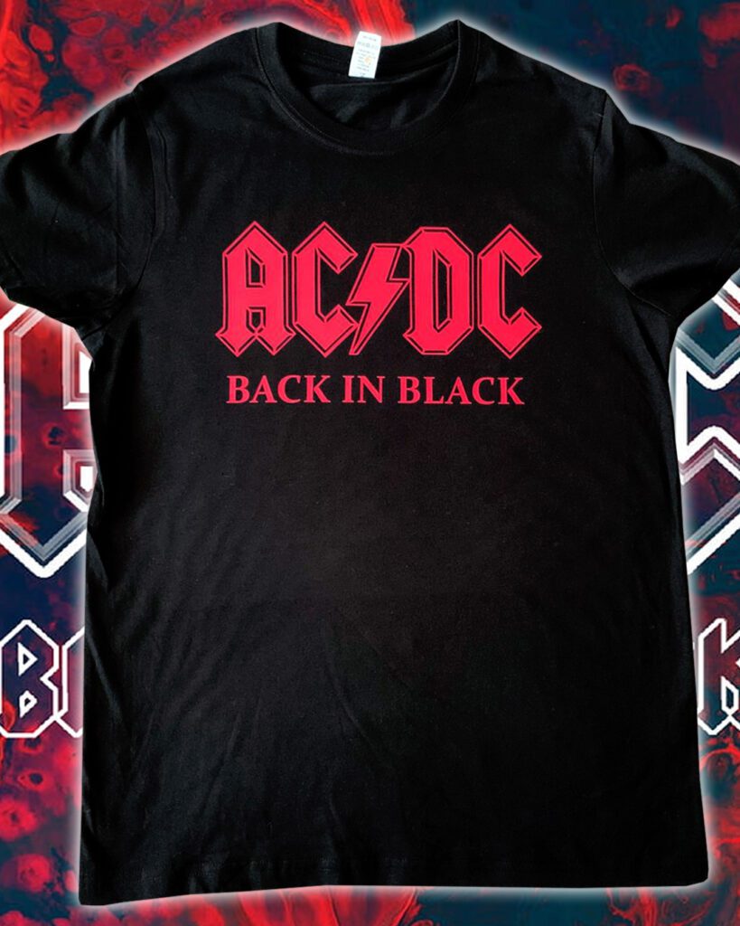 Polera ACDC