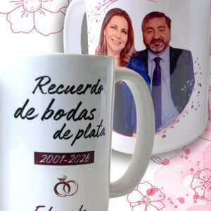 Tazón 15 OZ (XL) – Bodas de Plata