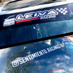 Adhesivo Leiva Racing
